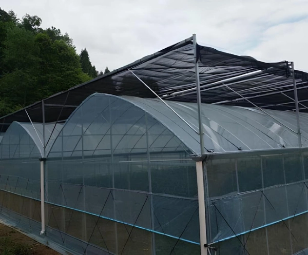 sistem shaing rumah hijau-jaring pelindung skrin aluminium